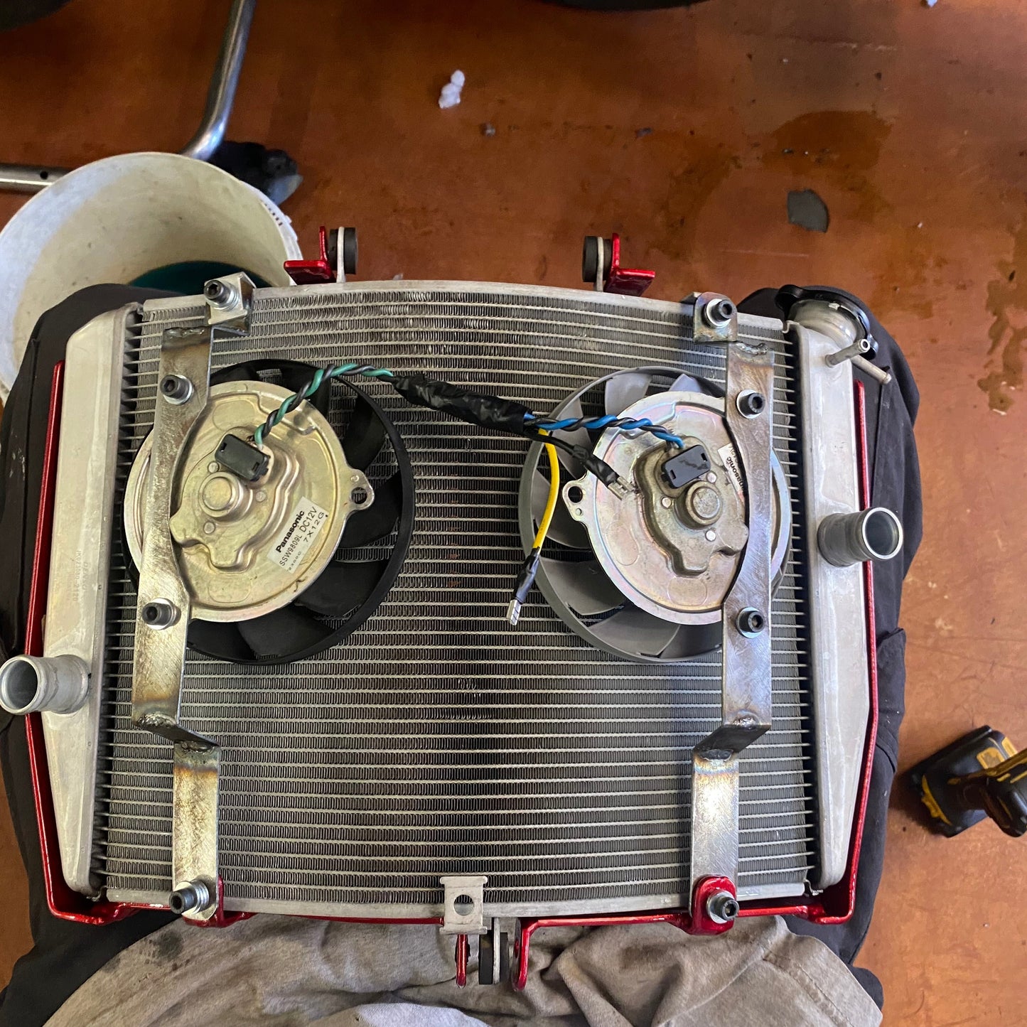 13-23 Kawasaki ZX6R Radiator Cage