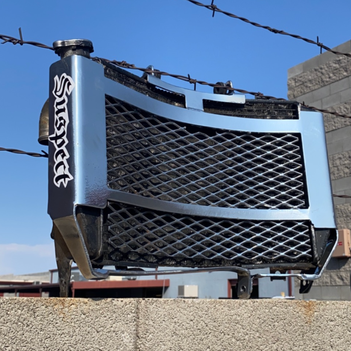 03-04 Kawasaki ZX6R Radiator Cage