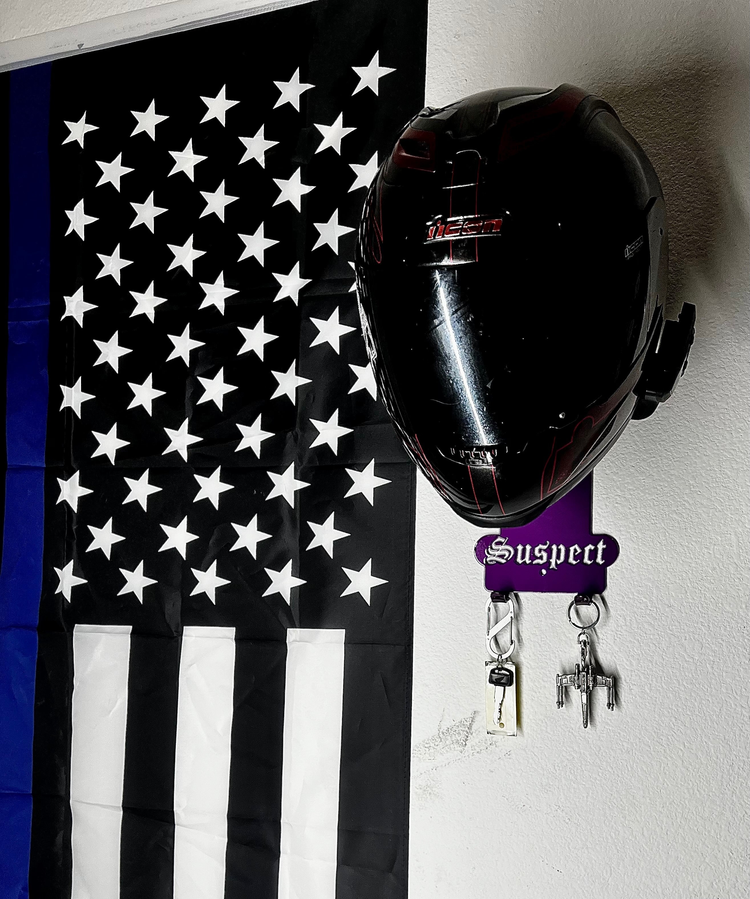 Suspect Helmet Holder – Suspect Stunt Parts