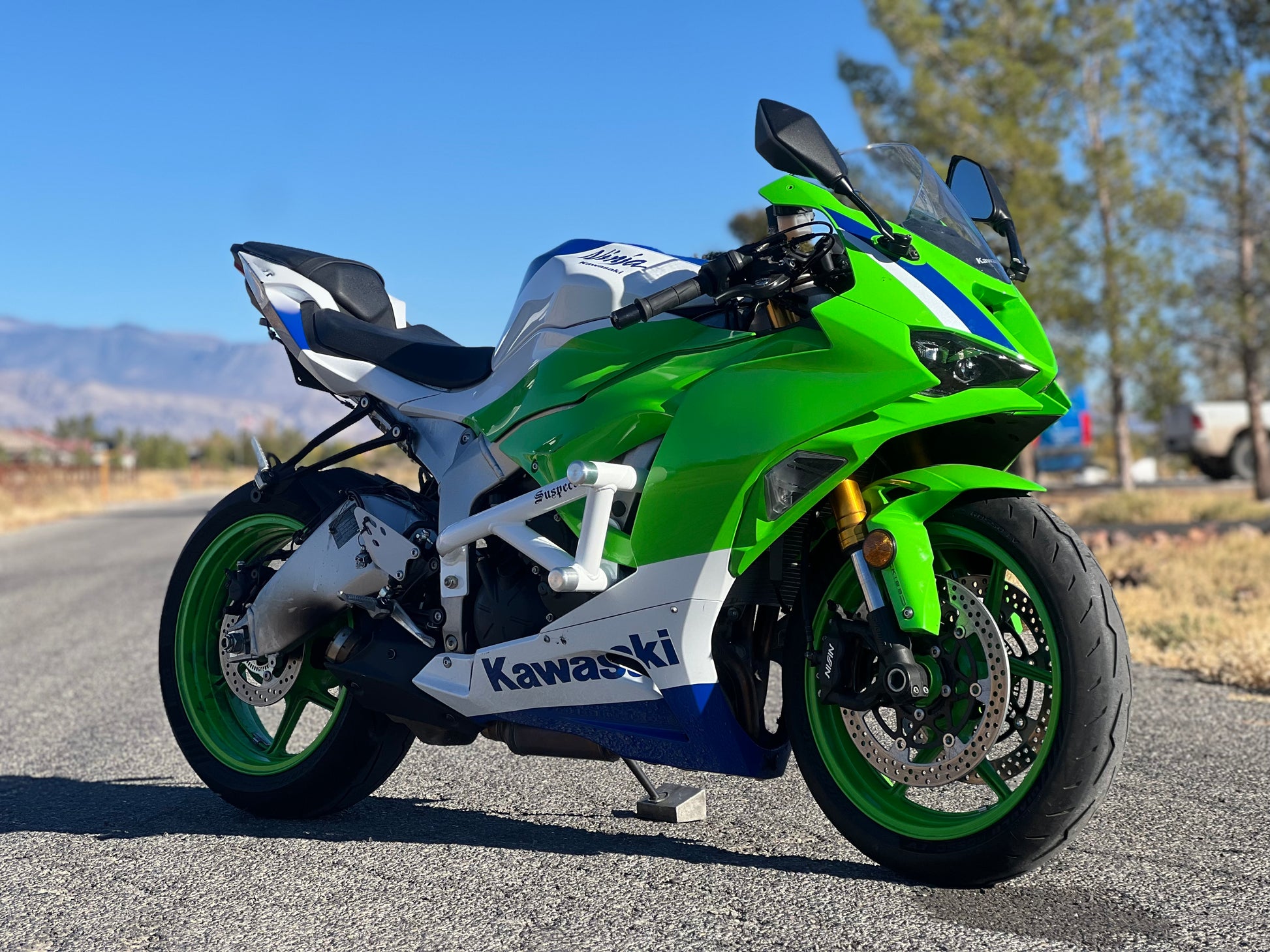 2024 Zx6r 636 Crash cage Suspect Stunt Parts