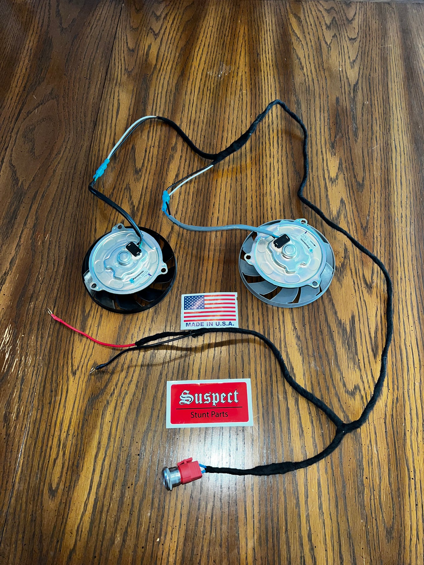 Mobilistics Panasonic Wiring Harness – WH-PS16D – Front Mount, 12V/24V Compatible