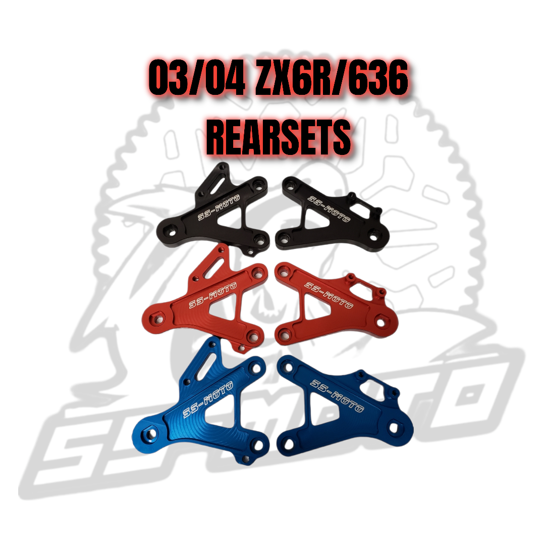 ZX6R/636 REARSETS