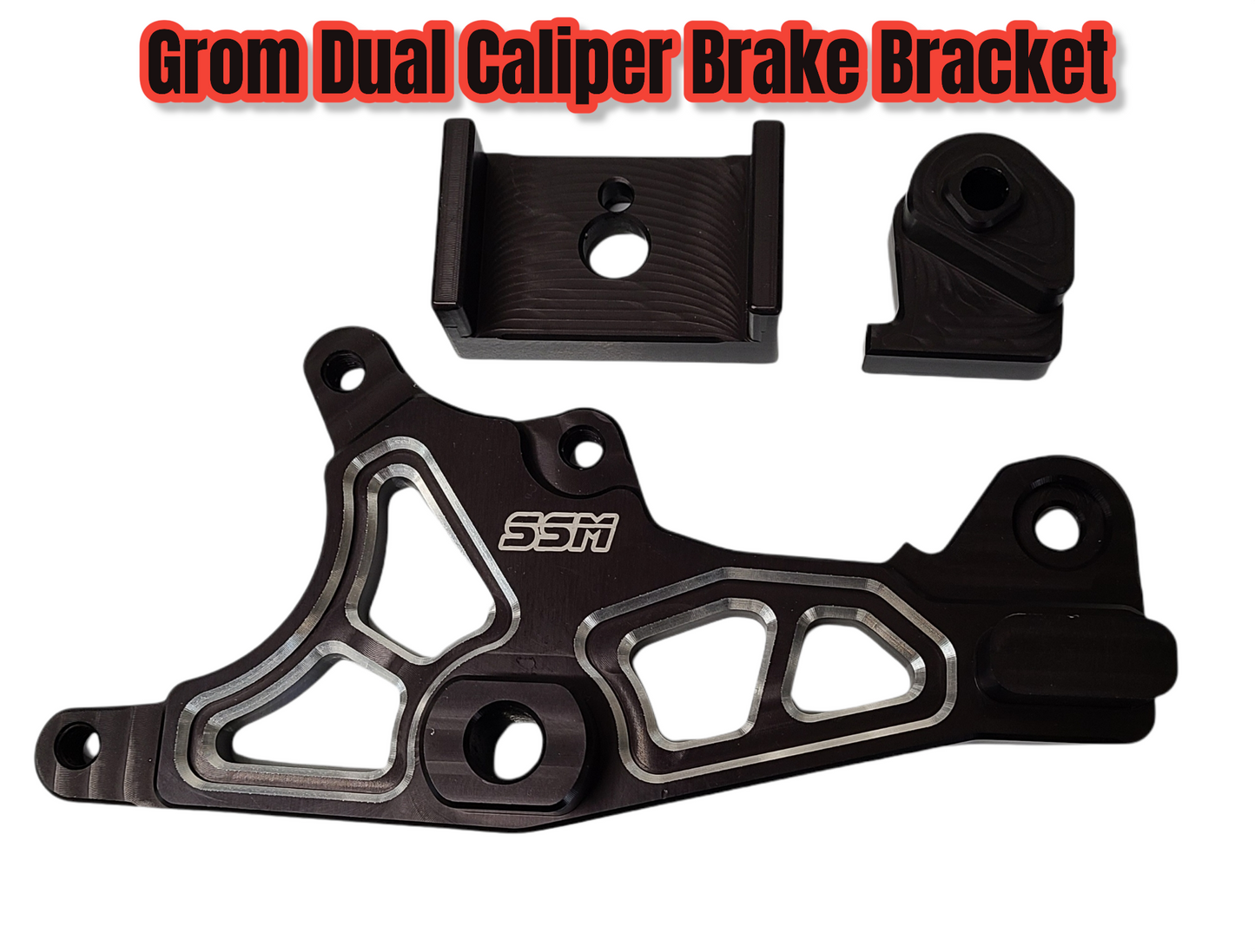 GROM Dual Caliper Brake Bracket 2014- 2024