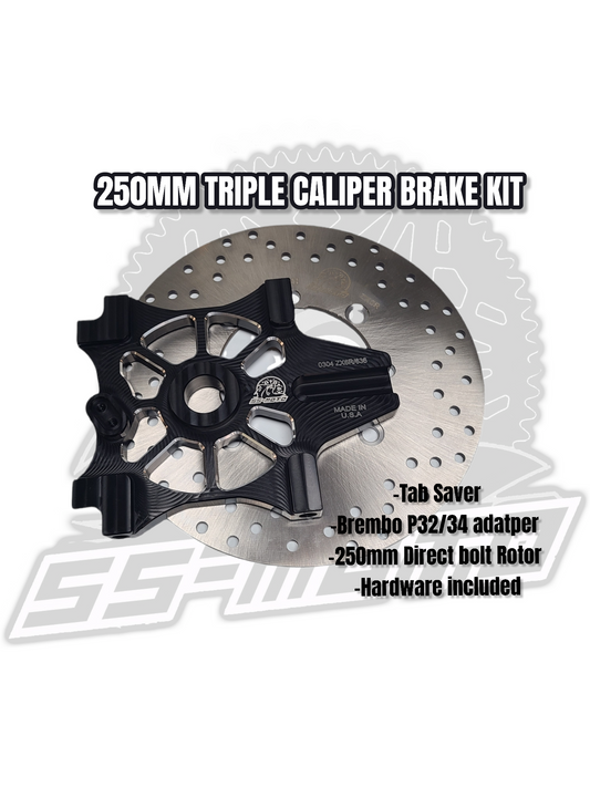 250mm Triple Caliper Brake Bracket