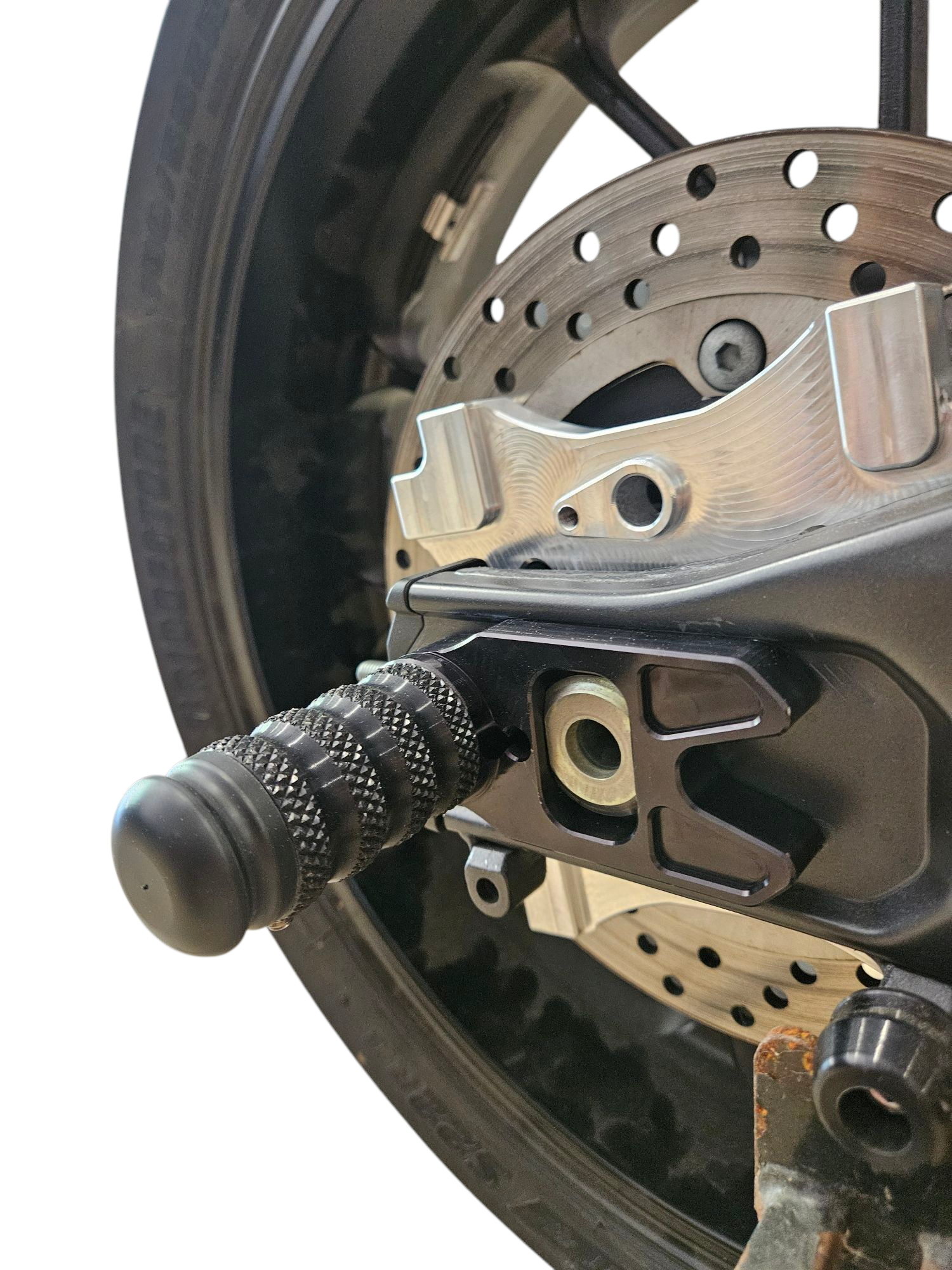 R7 FZ/MT07 REAR AXLE SLIDERS WITH AXLE BLOCKS – Suspect Stunt Parts